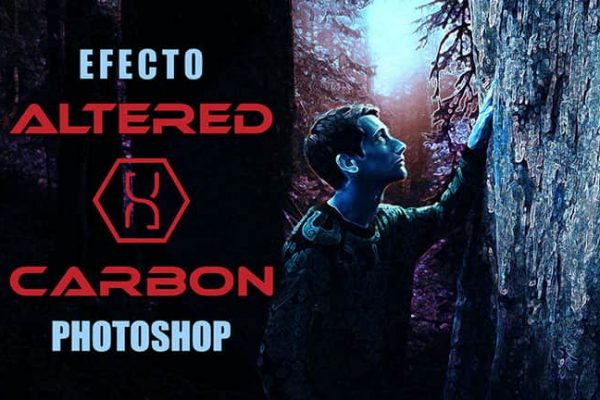 Efecto Altered Carbon en Photoshop