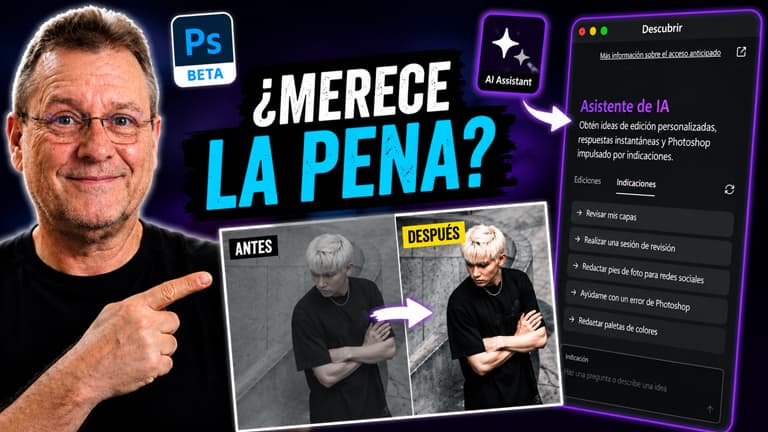 Nuevo asistente de IA en Photoshop ¿Edita realmente por ti?