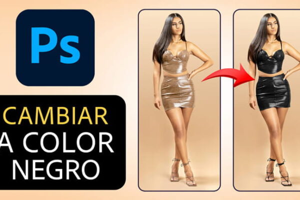 Convierte Cualquier Color en Negro con Photoshop – TRUCO
