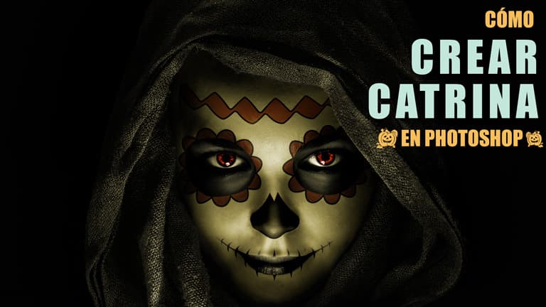 Cómo crear una Catrina con Photoshop (Especial Halloween)
