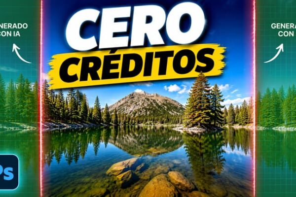 Relleno Generativo gratis en Photoshop ¡No gasta CRÉDITOS!