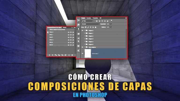 Composiciones de capas en Photoshop