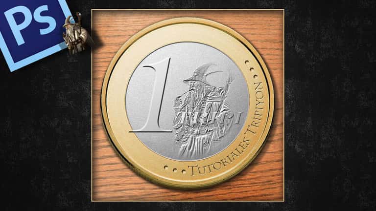 Crear una moneda con Photoshop