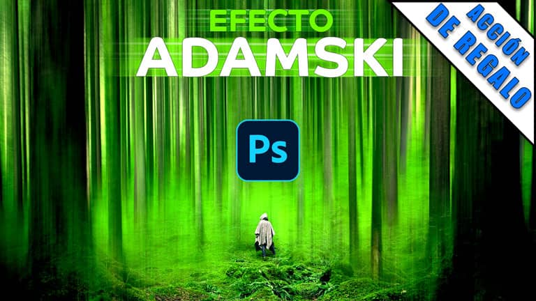 Crear el efecto Adamski en Photoshop + acción de regalo