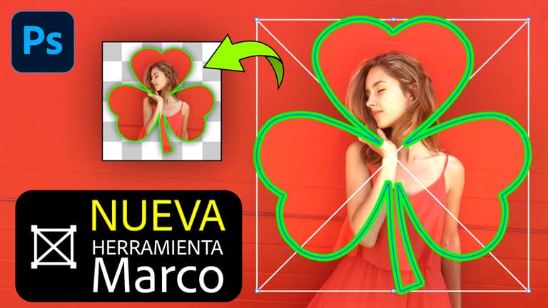 Nueva herramienta Marco mejorada en Photoshop