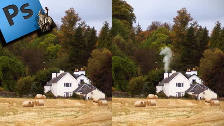 Añadir humo a una fotografía en Photoshop