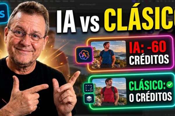 IA vs Photoshop Clásico: No malgastes tus créditos