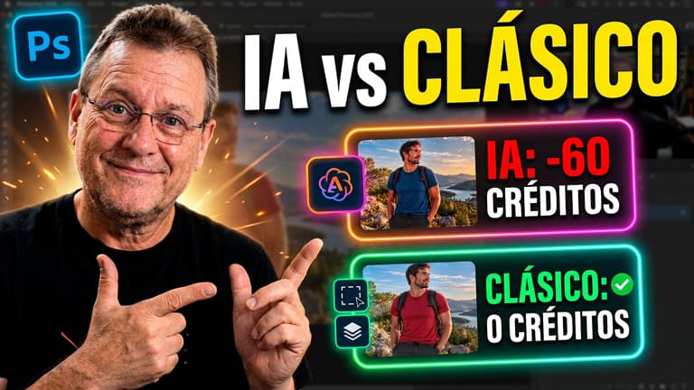 IA vs Photoshop Clásico: No malgastes tus créditos