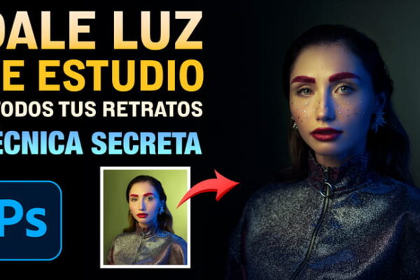 Luz Rembrandt en Photoshop | TÉCNICA SECRETA