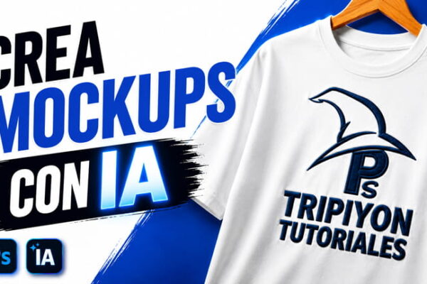 Crea mockups profesionales con IA en Photoshop