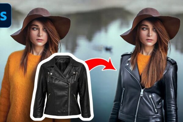 Añade una Chaqueta a una Mujer en Photoshop