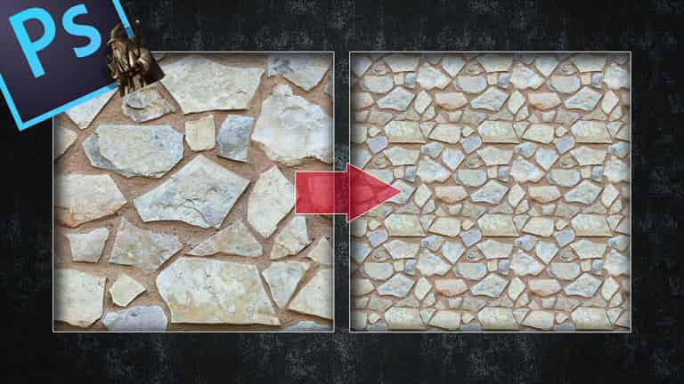 Crear un motivo a partir de una textura con Photoshop