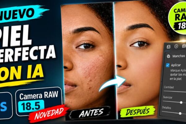 Se acabó retocar la piel a mano… Camera Raw lo hace por ti