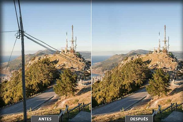 Cómo quitar cables de la luz a tus fotografías con Photoshop