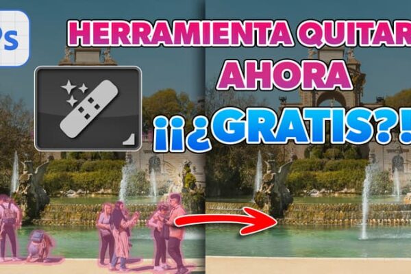 Herramienta Quitar mejorada en Photoshop ¡¿GRATIS?!