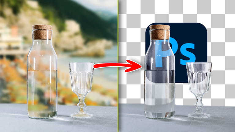 Eliminar fondos con transparencias en Photoshop fácilmente