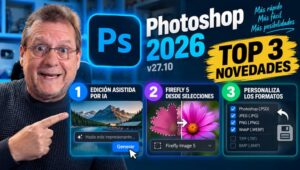 Photoshop edita por TI… ¡Top 3 novedades!